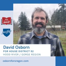 David Osborn for House District 52, Hood River/Gorge Region